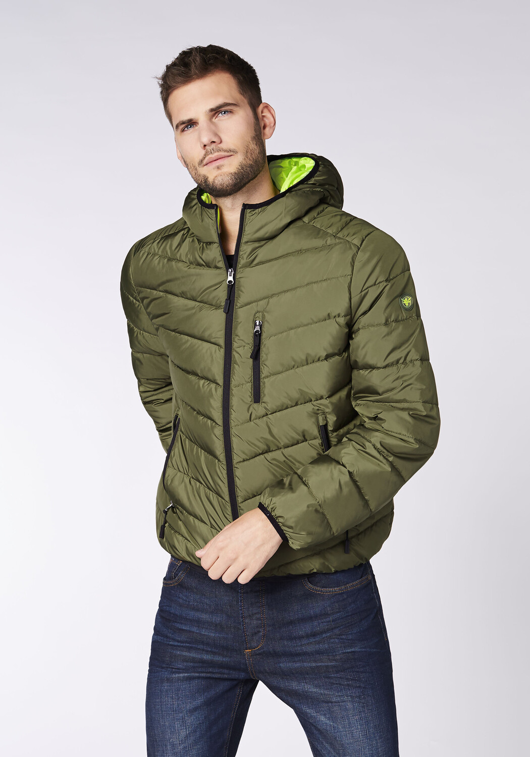 

Куртка Chiemsee Steppjacke, зеленый