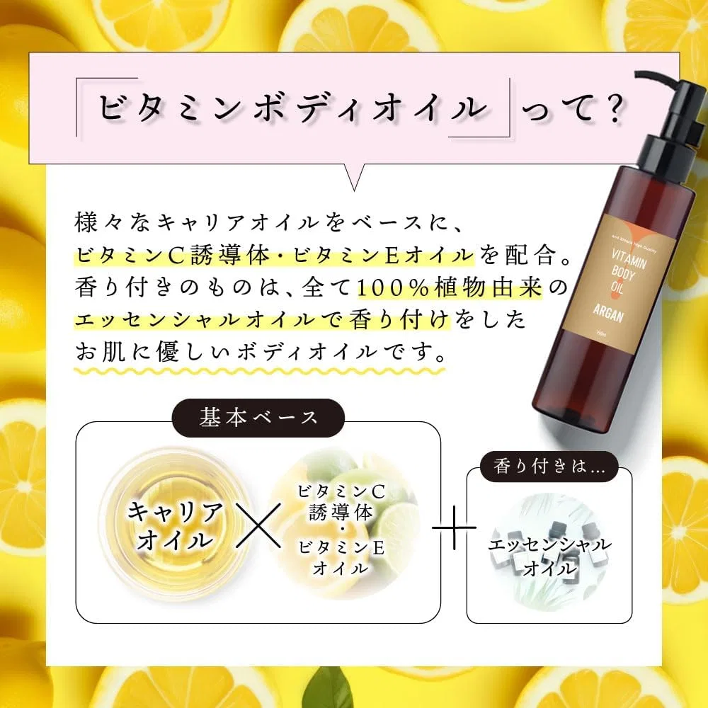 Масло для тела Argan Vitamin Body Oil 20ml Rose And Simple High Quality — фото 3