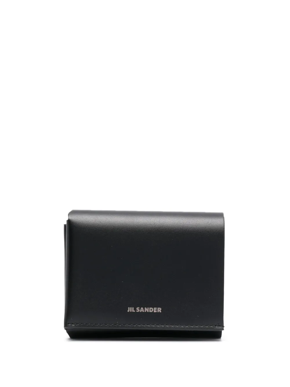 

Кошелек с логотипом JIL SANDER, черный
