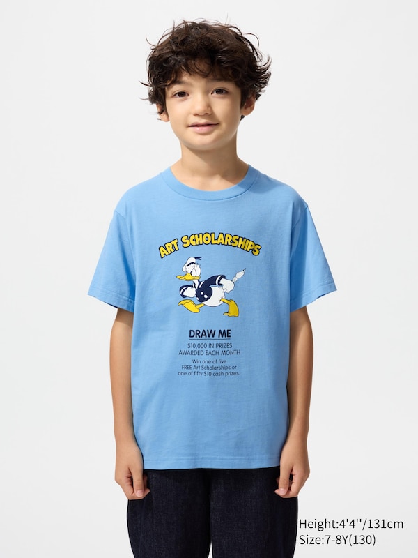 Футболка UT Magic for All Timeless Uniqlo, 63 blue — фото 2
