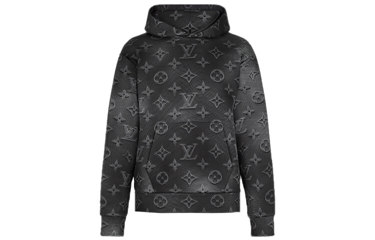 

Толстовка мужская Louis Vuitton с логотипом, черный / серо-белый