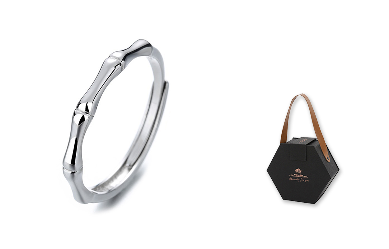 

Inkopper Кольцо из стерлингового серебра 925 пробы Unisex Silver