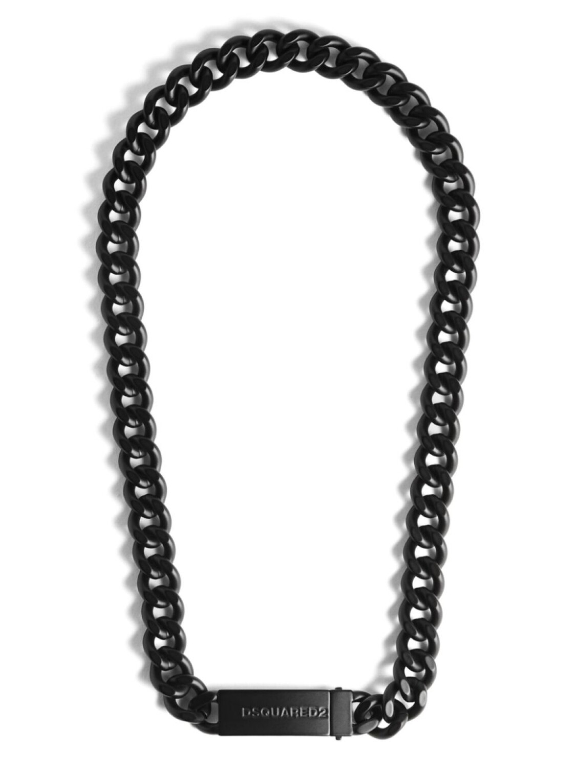 

DSQUARED2 колье с логотипом, черный