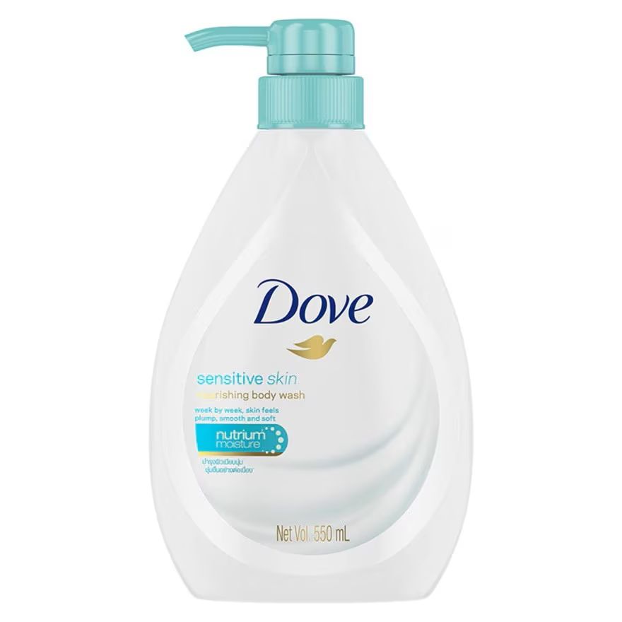 

Dove Гель для душа, питательный для чувствительной кожи, 550 мл, Green