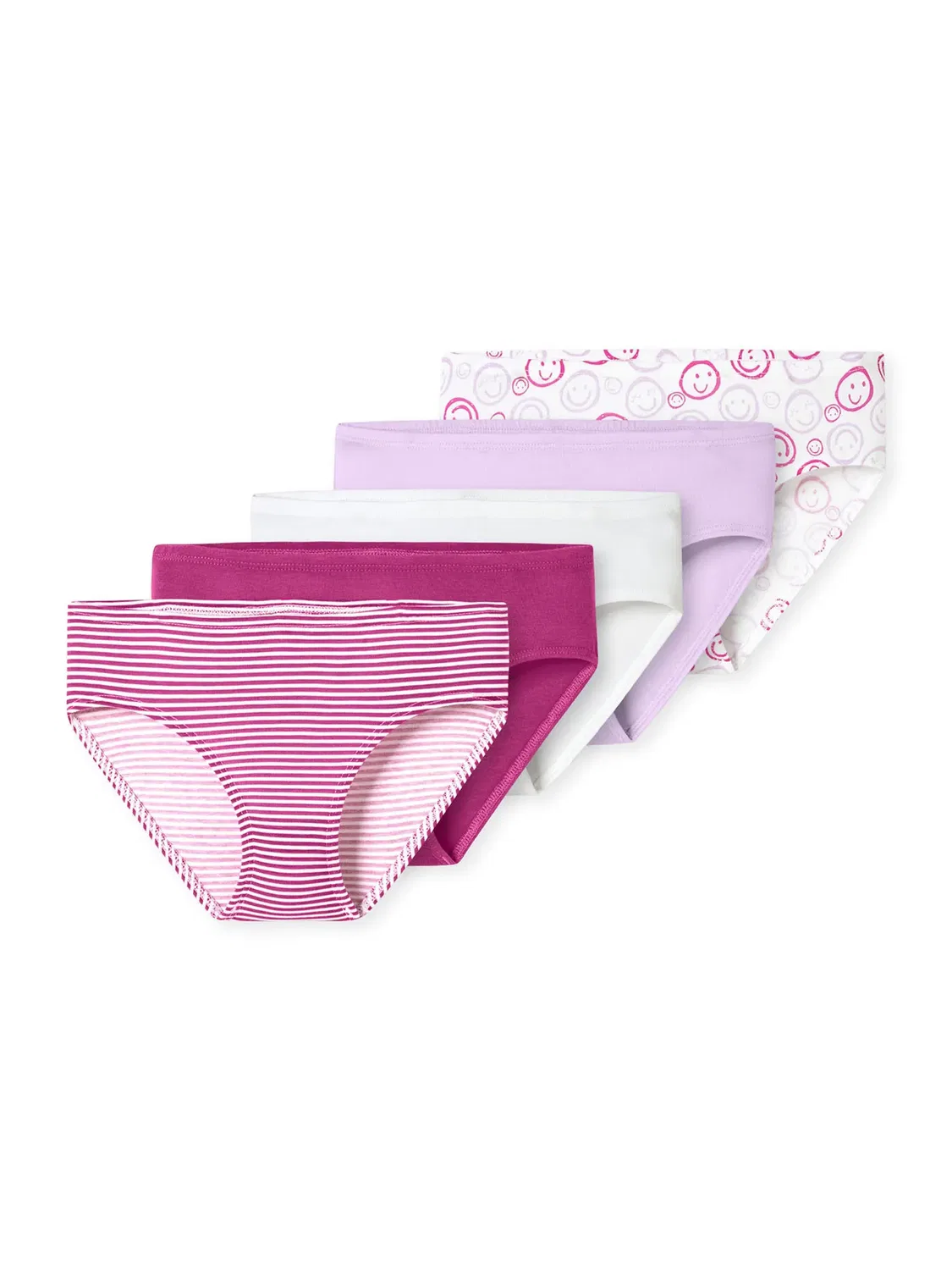 Слипы 5-pack из серии 95/5 Schiesser, белый, фиолетовый