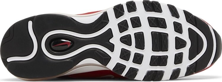 Кроссовки Air Max 97 SE GS 'Black Varsity Red', черный — фото 4