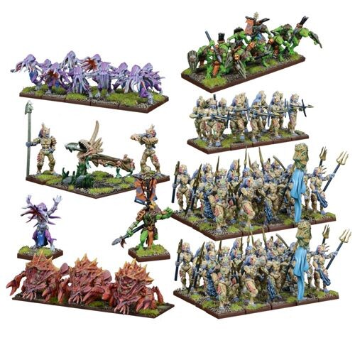 

Фигурки Trident Realm Of Neritica Mega Army Mantic Games