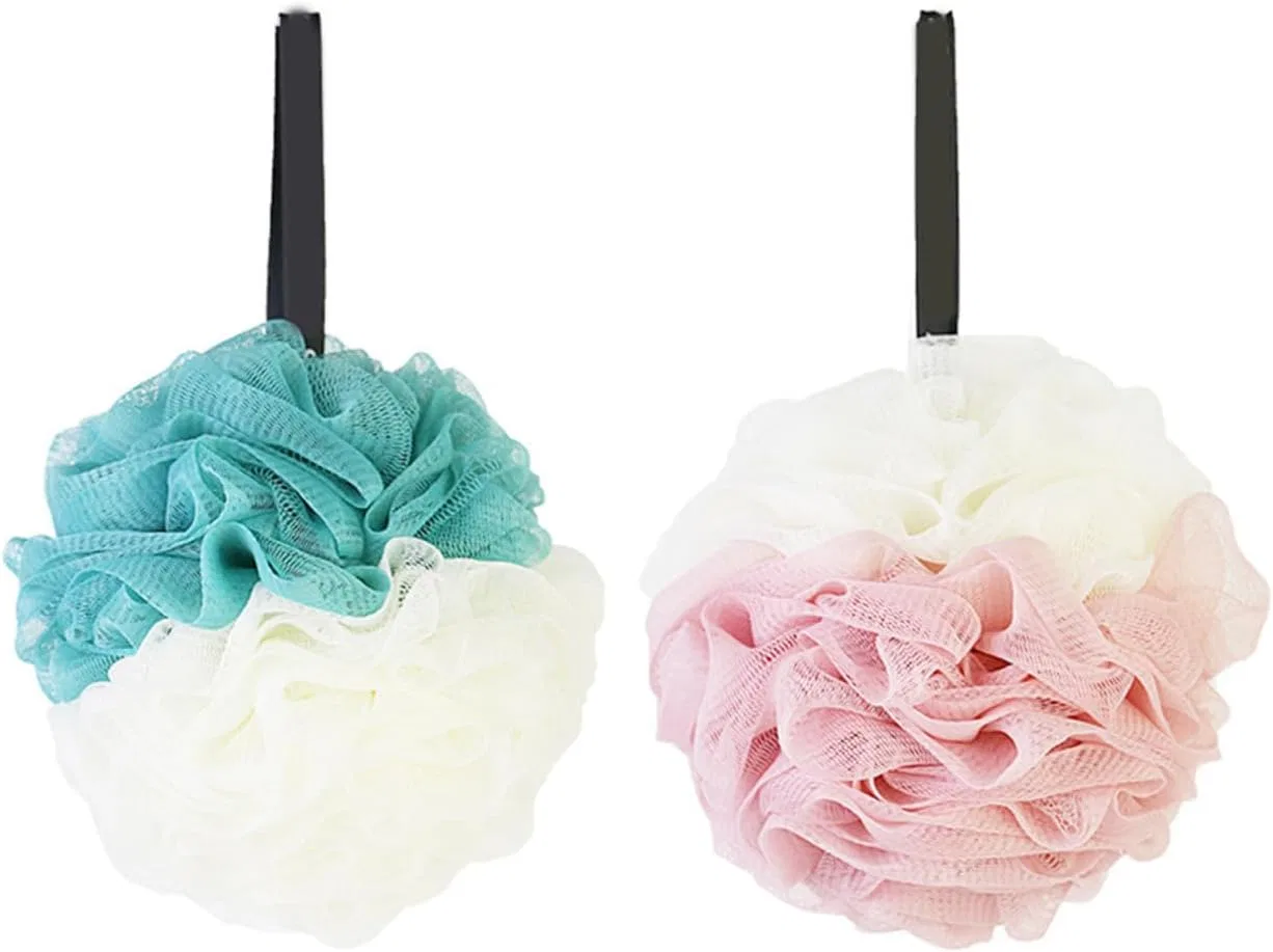 Лосьон для тела 2 Duplexor Soap Bath Works Lotion In Shower Lotion Shower Comfort Mesh Pouf Shower Ball Mesh SOESFOUFU, ассорти