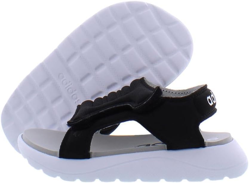 Шлепанцы Adidas Adilette Comfort для мальчиков, белый/черный — фото 4