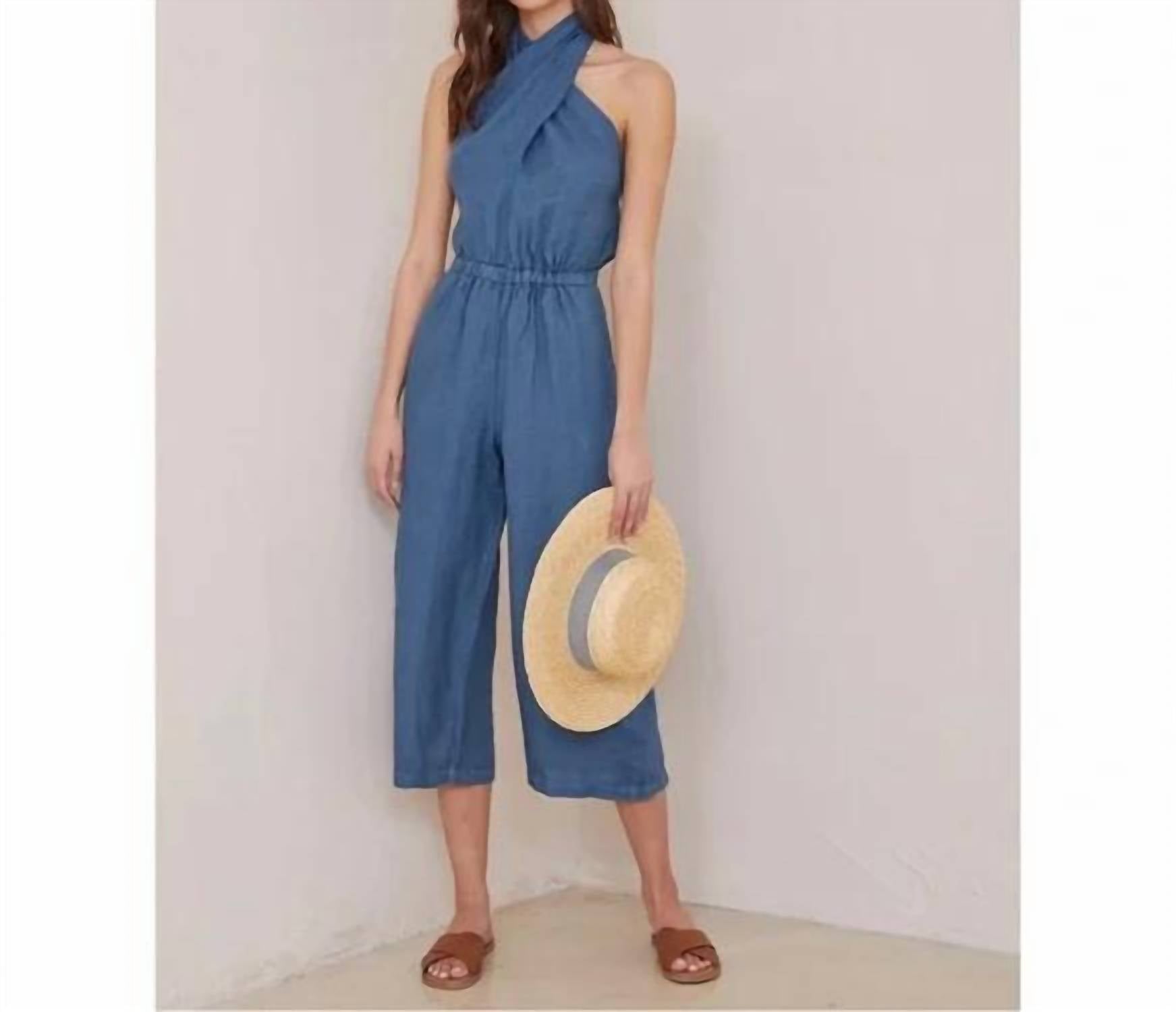 

Костюм-комбинезон Crisscross в цвете Deep End Bella Dahl, Deep End