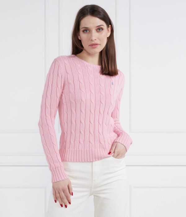 

Свитер Slim fit Polo Ralph Lauren, розовый