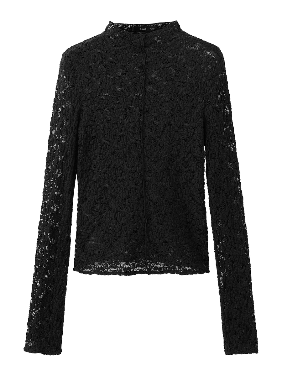 

Рубашка MANGO XSELENA, черный