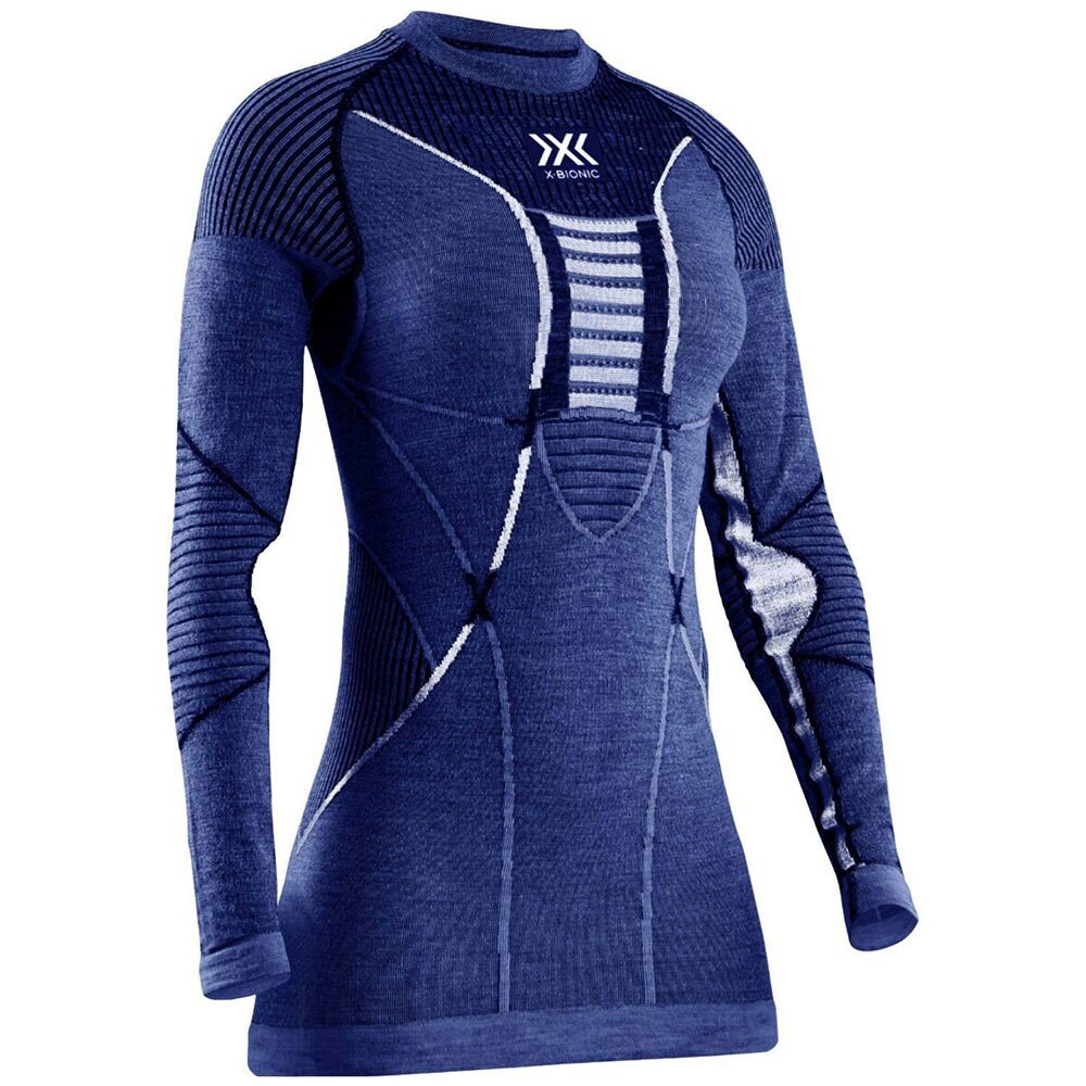 

Футболка с длинным рукавом X-BIONIC Merino, синий