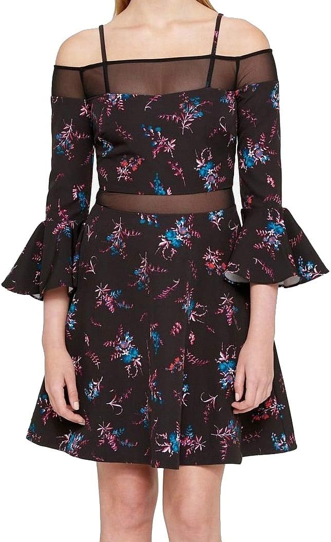 

GUESS женское платье A-line, Black Print