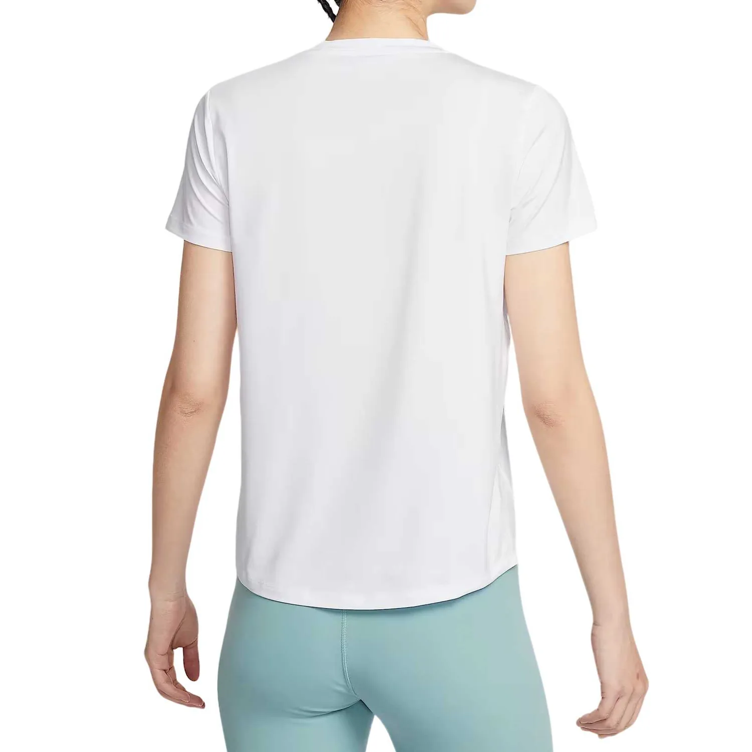 Футболка Dri Fit Regular женская Nike, белый/черный — фото 3