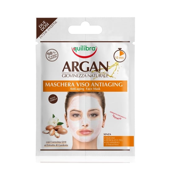 

Антивозрастная маска, 15 мл Equilibra, Argan