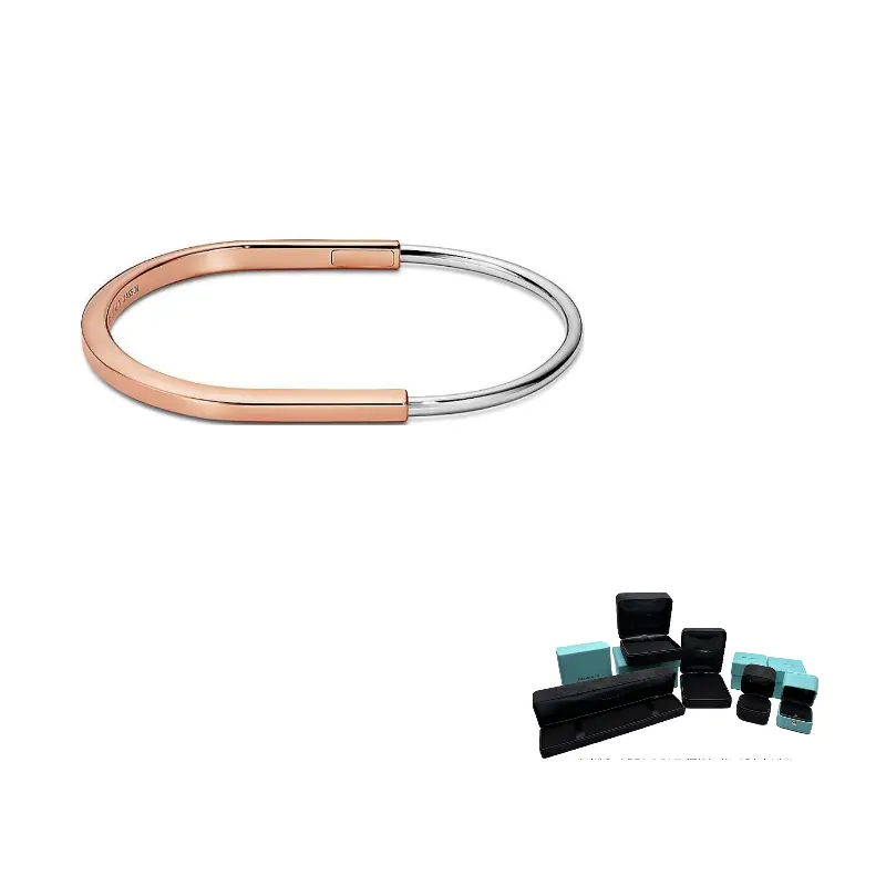 

TIFFANY & CO. Браслеты из белого золота 18K Unisex Gold/Silver