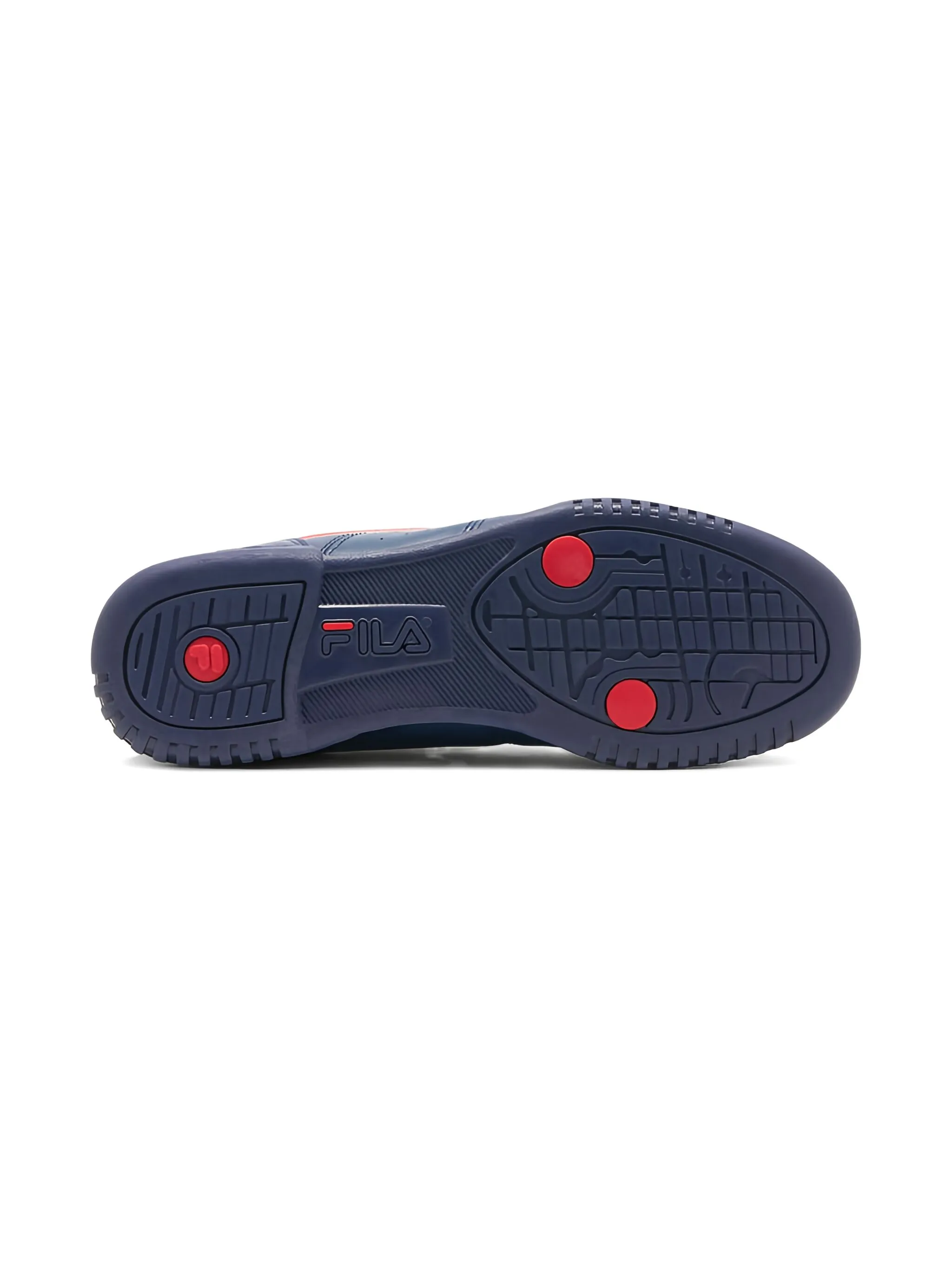 Кроссовки Original Fitness Navy/White/Red Fila Kids, синий — фото 4