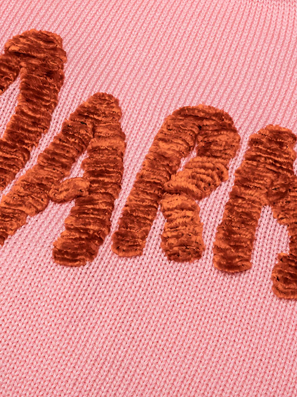 Кардиган с вышитым логотипом Marni, розовый — фото 3