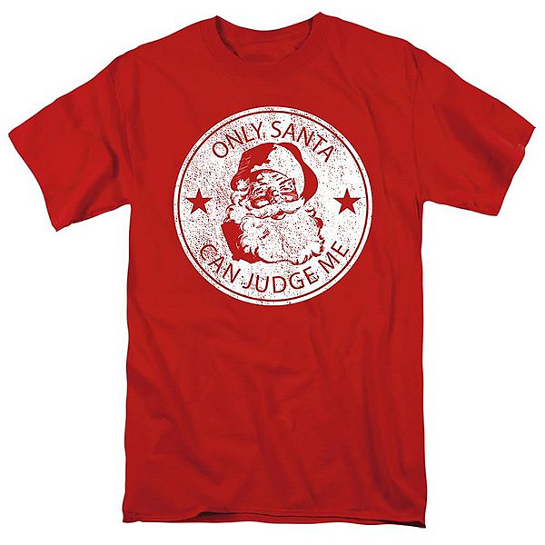 

Футболка Only Santa Can Judge Me This Christmas Licensed Character