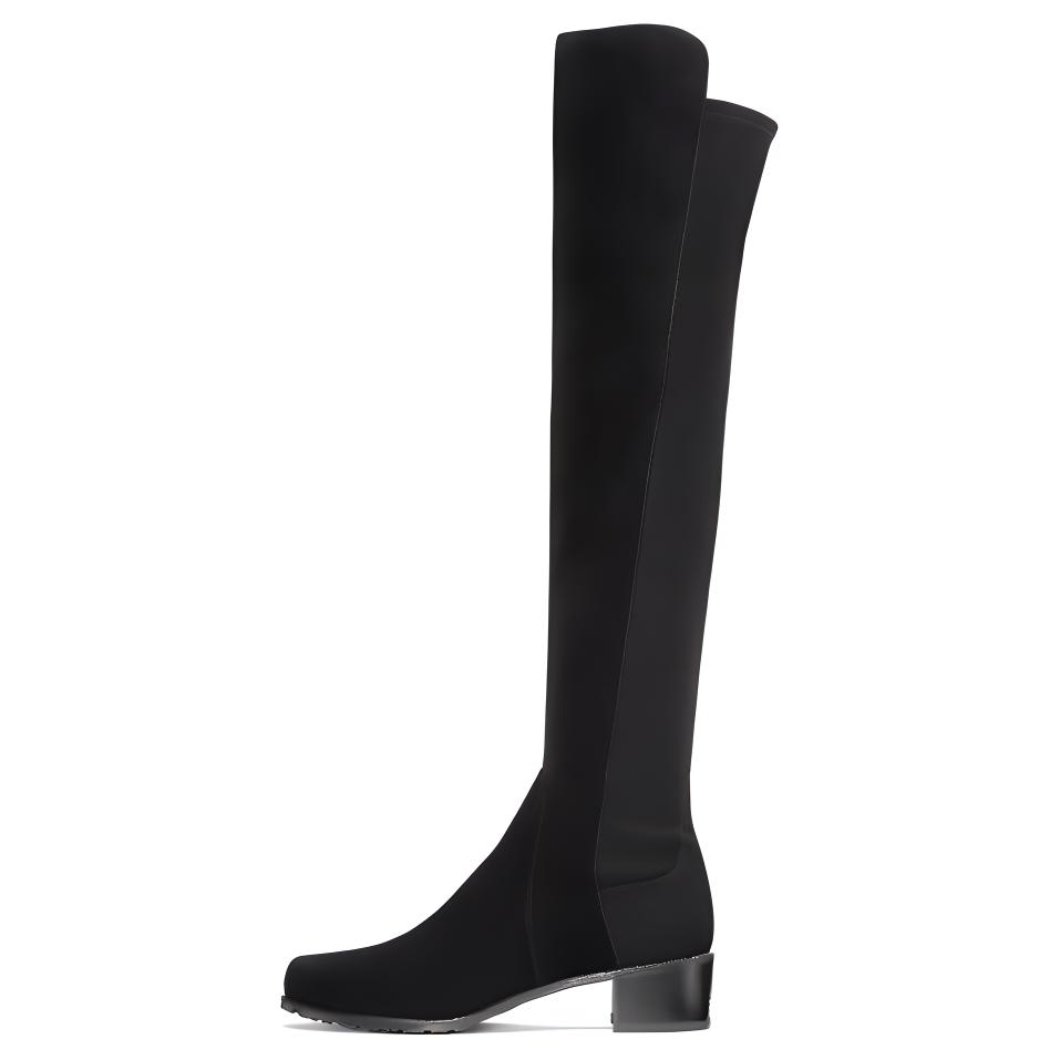 Stuart Weitzman /SW Сапоги до колена 4 см, женские, черные
