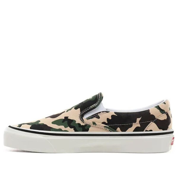 

Кроссовки classic slip-on 98 dx 'anaheim factory - camo' Vans, зеленый