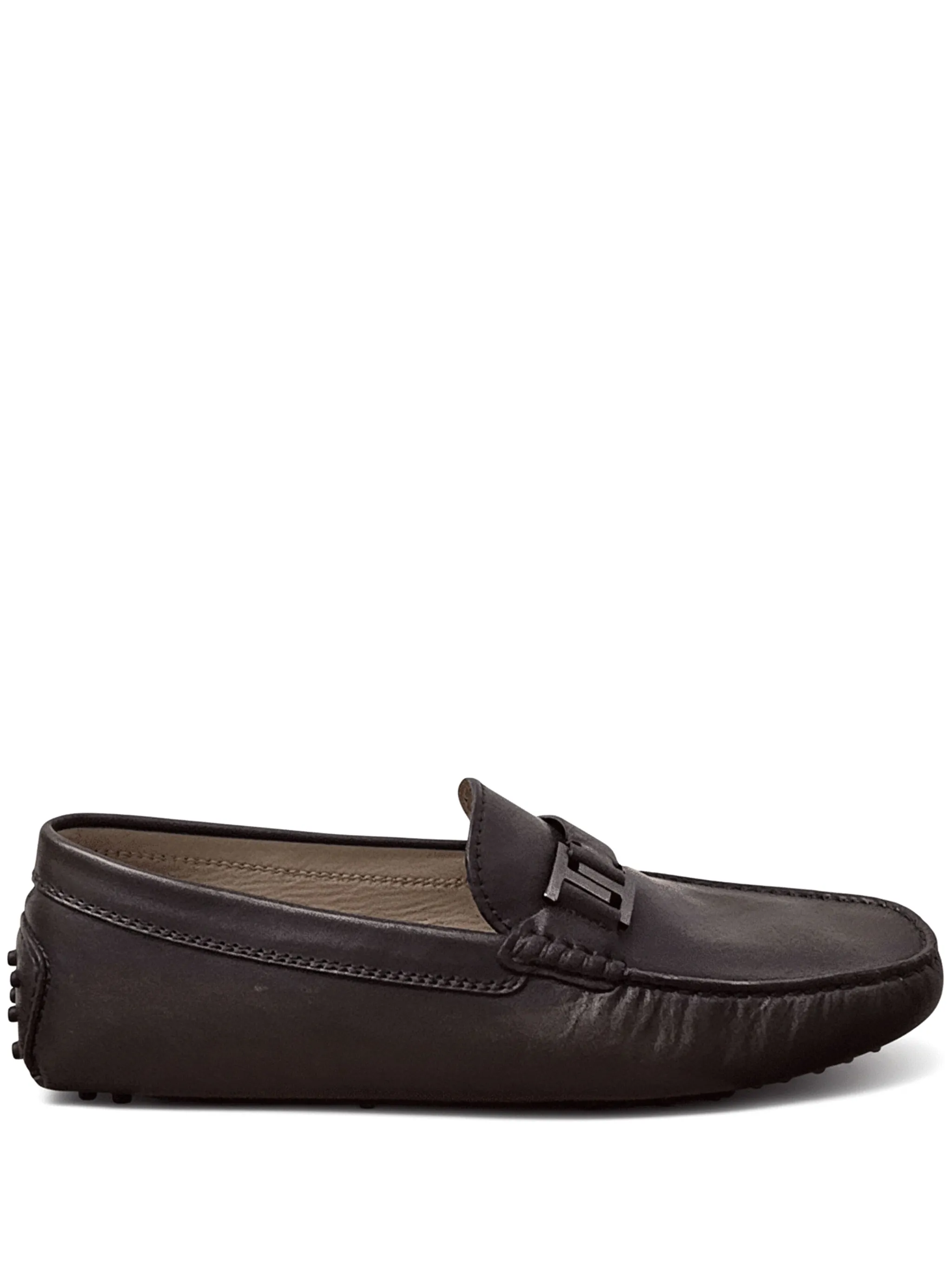 

Лоферы с пряжкой Double T Tod'S, коричневый