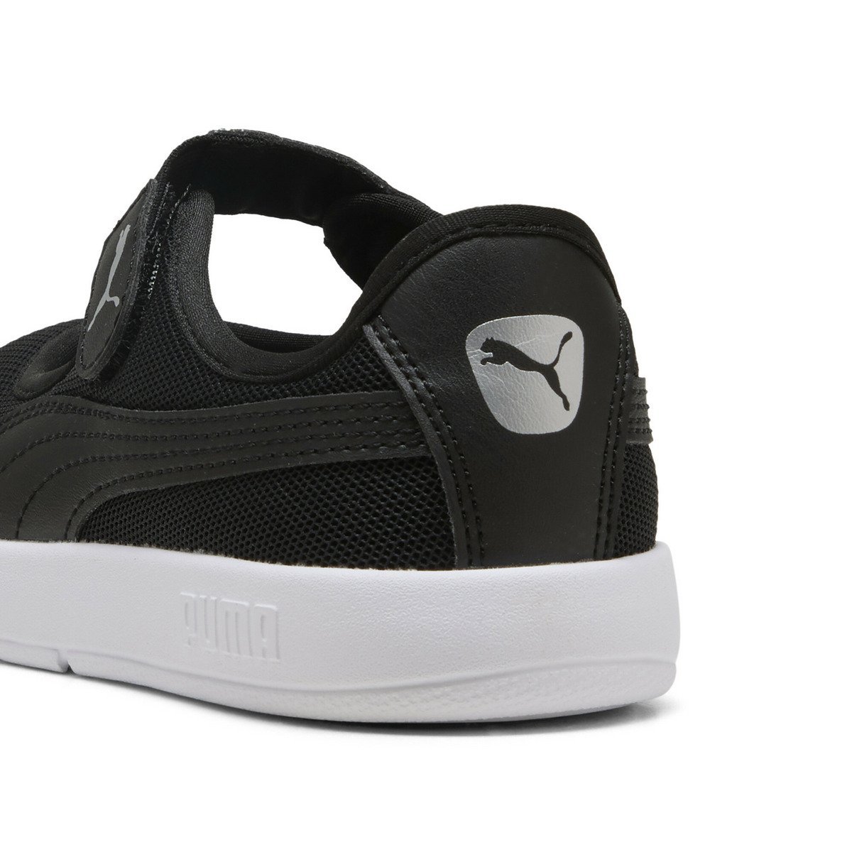 Детские кроссовки Courtflex V3 Lina для девочек, размеры 17-21 см. Puma, PUMA Black-PUMA — фото 3