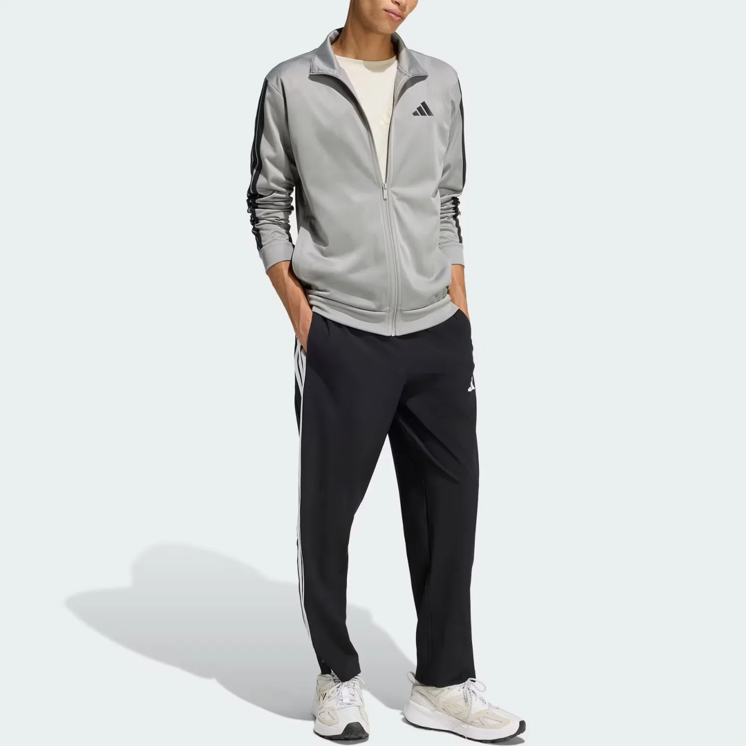 Куртка Sportswear FW25 DAYREADY TRACKTOP мужская Adidas, Charcoal Gray — фото 4
