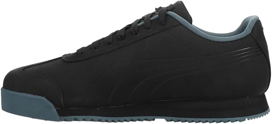 Мужские кроссовки PUMA Roma Skyline Flagship с шнуровкой для повседневной носки - черные — фото 3