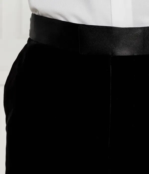 Брюки H-Genius-Tux-244 slim fit Boss, черный — фото 4