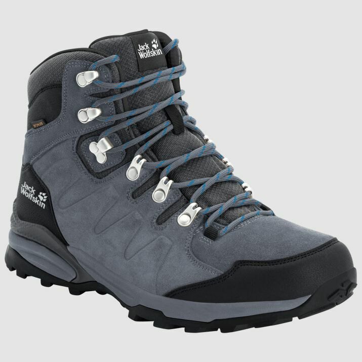 

Ботинки Jack Wolfskin Refugio Texapore Mid Hiking, серый