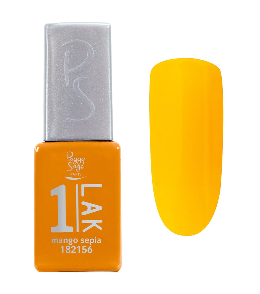 

1LAK Mango Sepia гибридный лак 3в1 5мл Peggy Sage