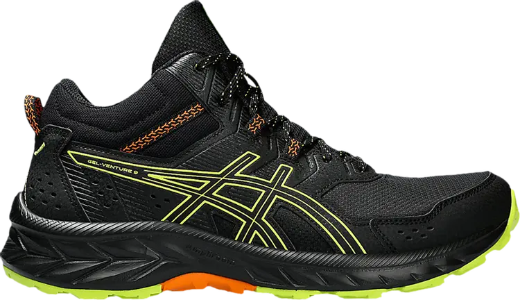 

Кроссовки Gel Venture 9 MT 'Black Neon Lime', черный