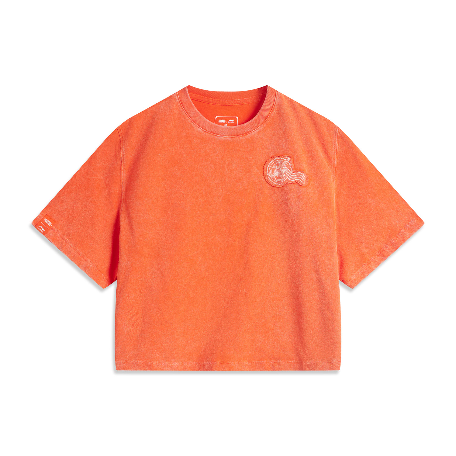 

Футболка LiNing Sports Life Collection унисекс ярко-оранжевая