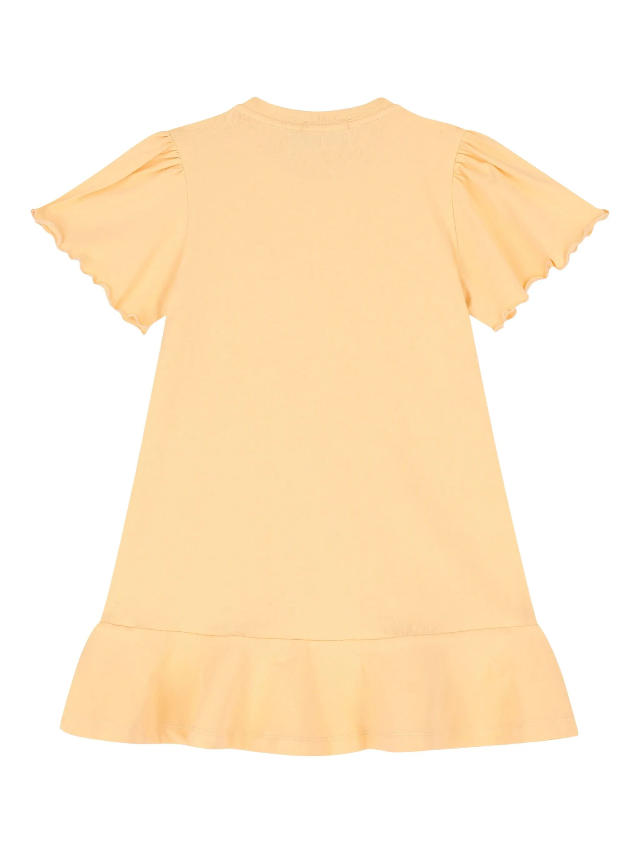 Платье с принтом Aigner Kids, оранжевый — фото 2