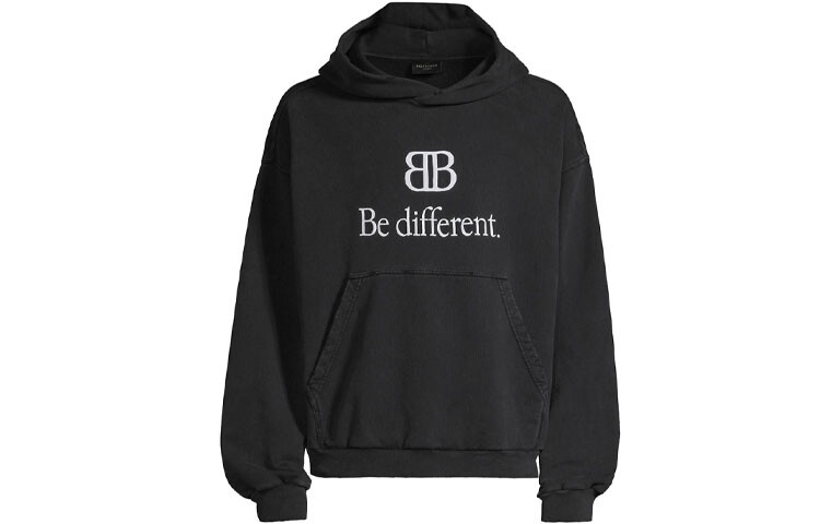 

Толстовка мужская Balenciaga Be different, черный