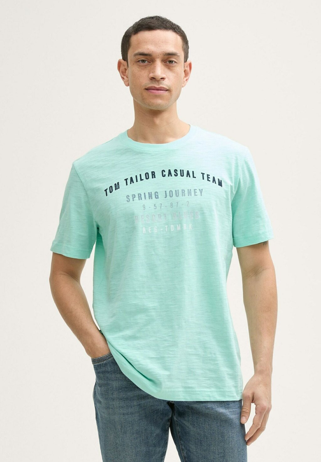 

Футболка с принтом TOM TAILOR, мятный