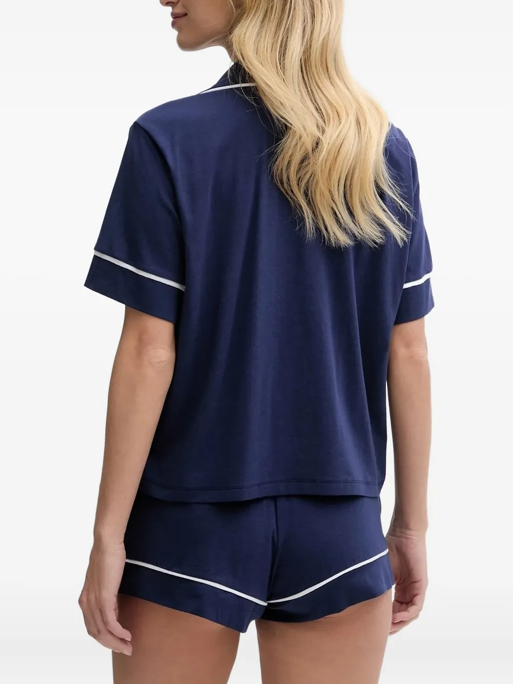 Пижама с окантовкой Polo Ralph Lauren, синий — фото 2