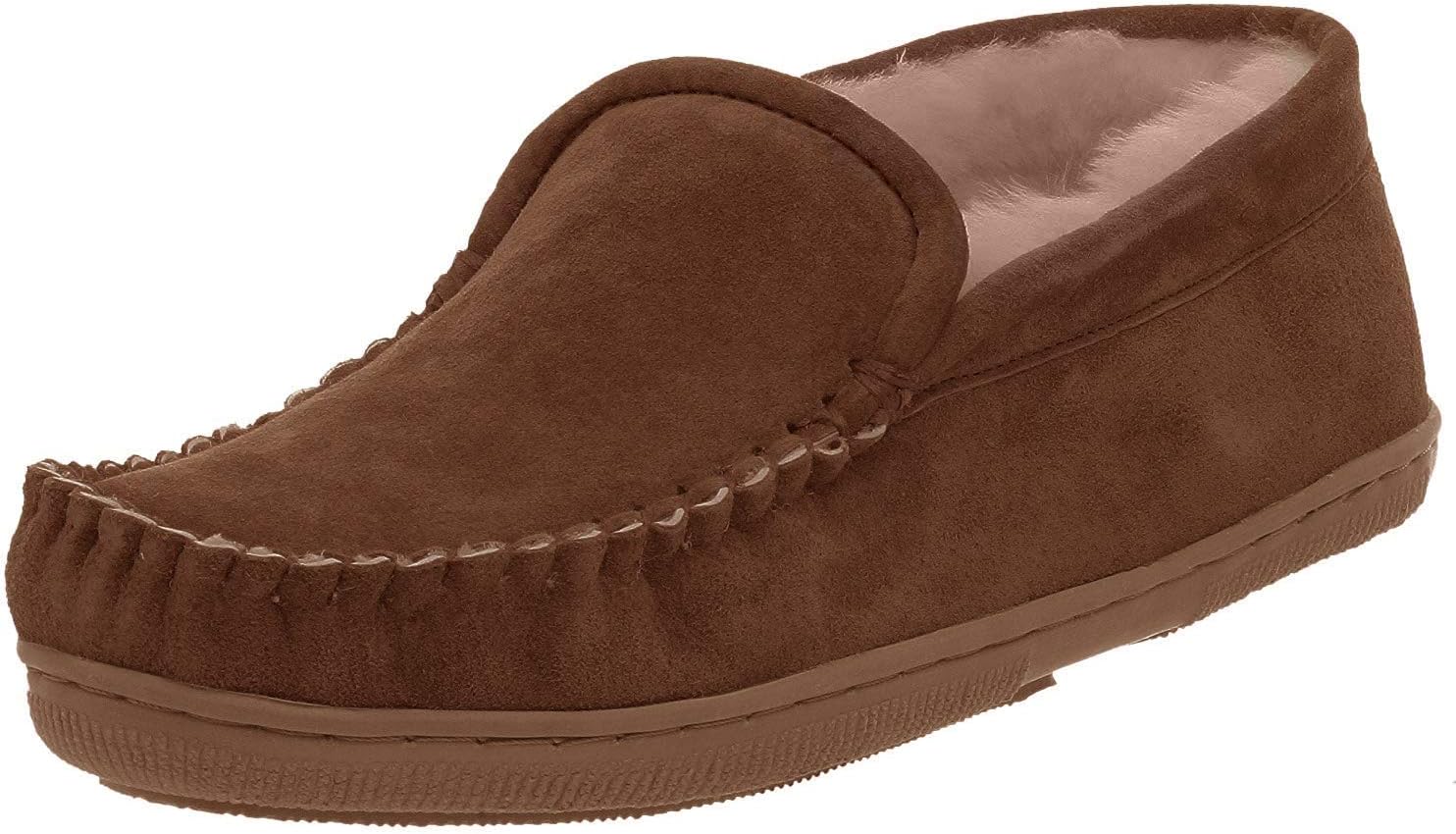 

Мужские тапочки Staheekum с плюшевой подкладкой из овчины, Trapper Wheat