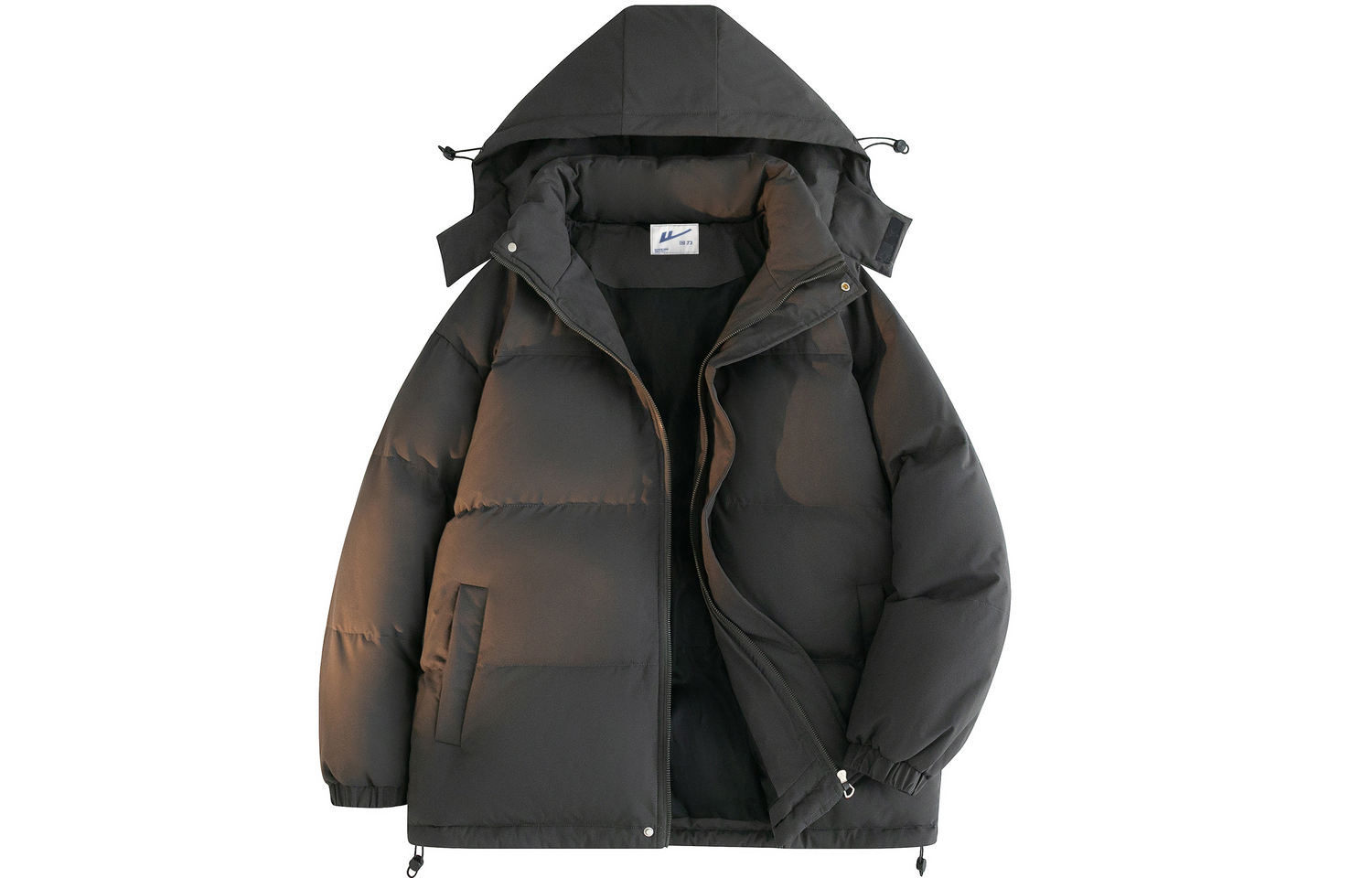 

WARRIOR Пуховик Huichao Riding The Wind Collection унисекс, Dark Gray[Hats & Caps Detachable]