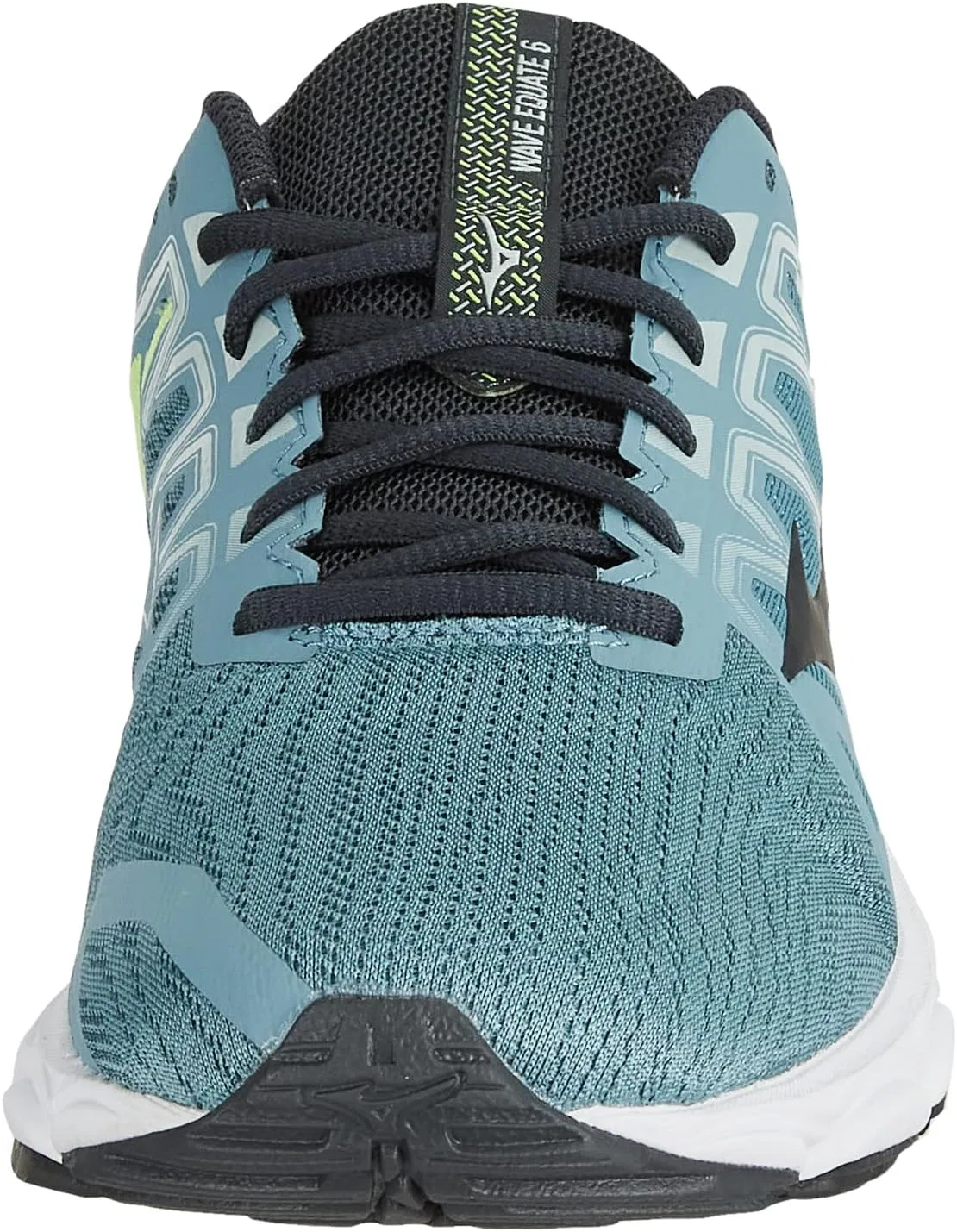 Мужские беговые кроссовки Mizuno Wave Equate 6, 2-Neolime Ebony Smokeblue — фото 2