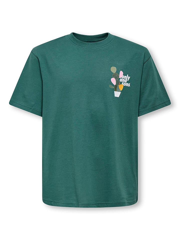 

Only&Sons Зеленая футболка "Фред"