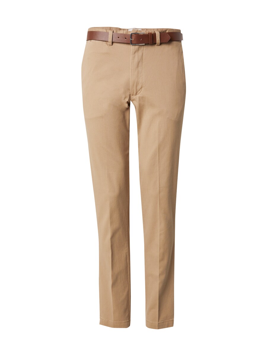 

Облегающие плиссированные брюки JACK & JONES JPSTOLLIE FRANCO, кэмел