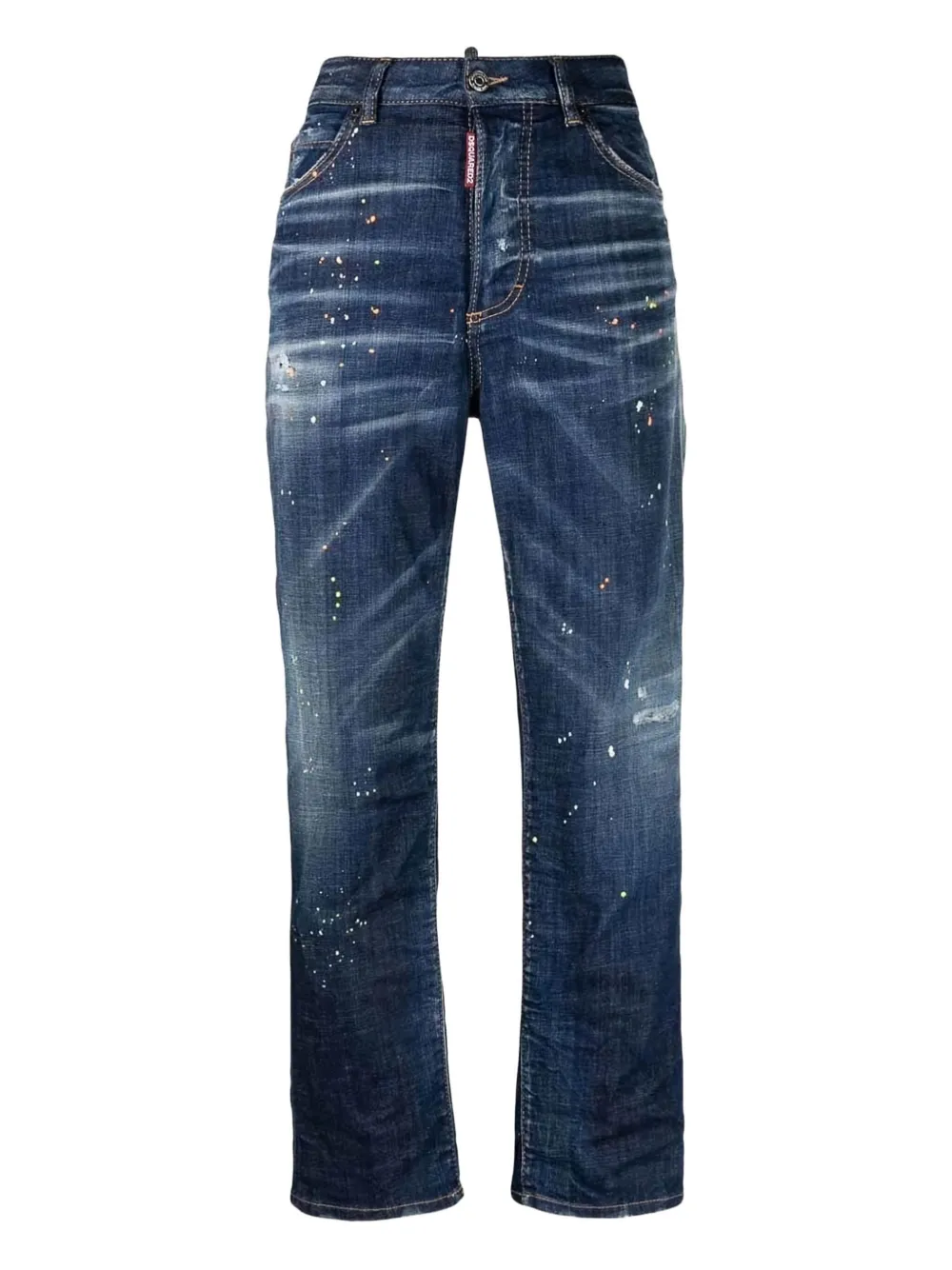 

Джинсы Dan зауженного кроя DSQUARED2, синий