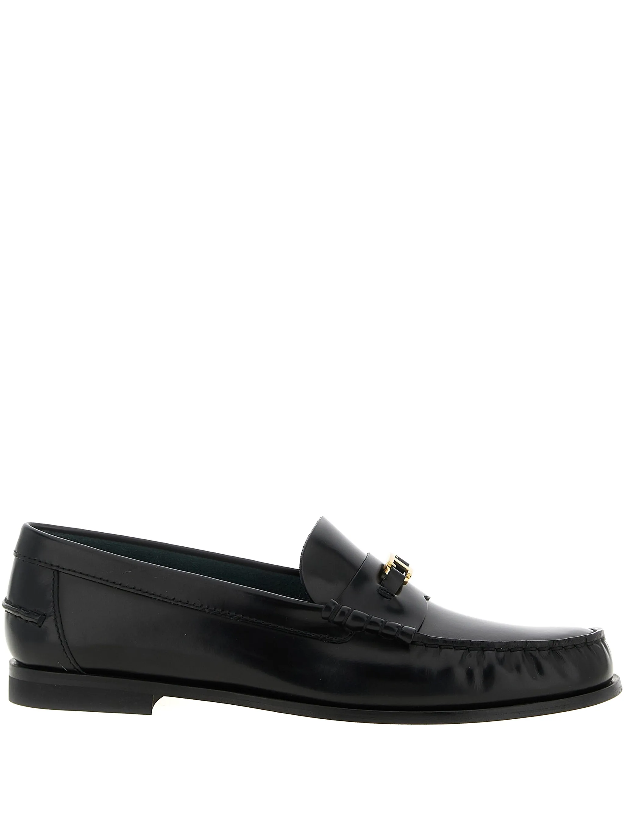 Кожаные мокасины Tod'S, черный