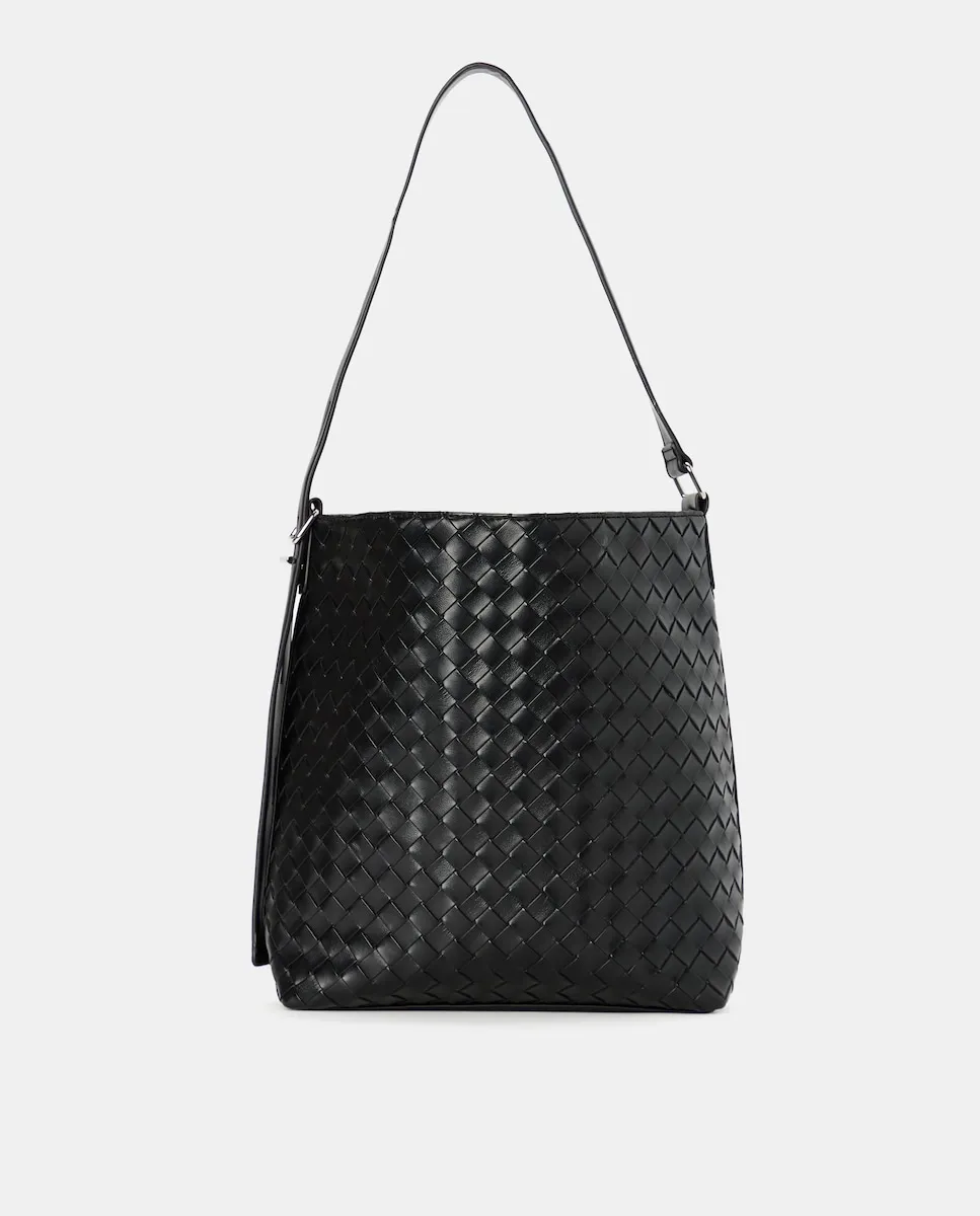 

Плетеная сумка-хобо Easy Wear, черный