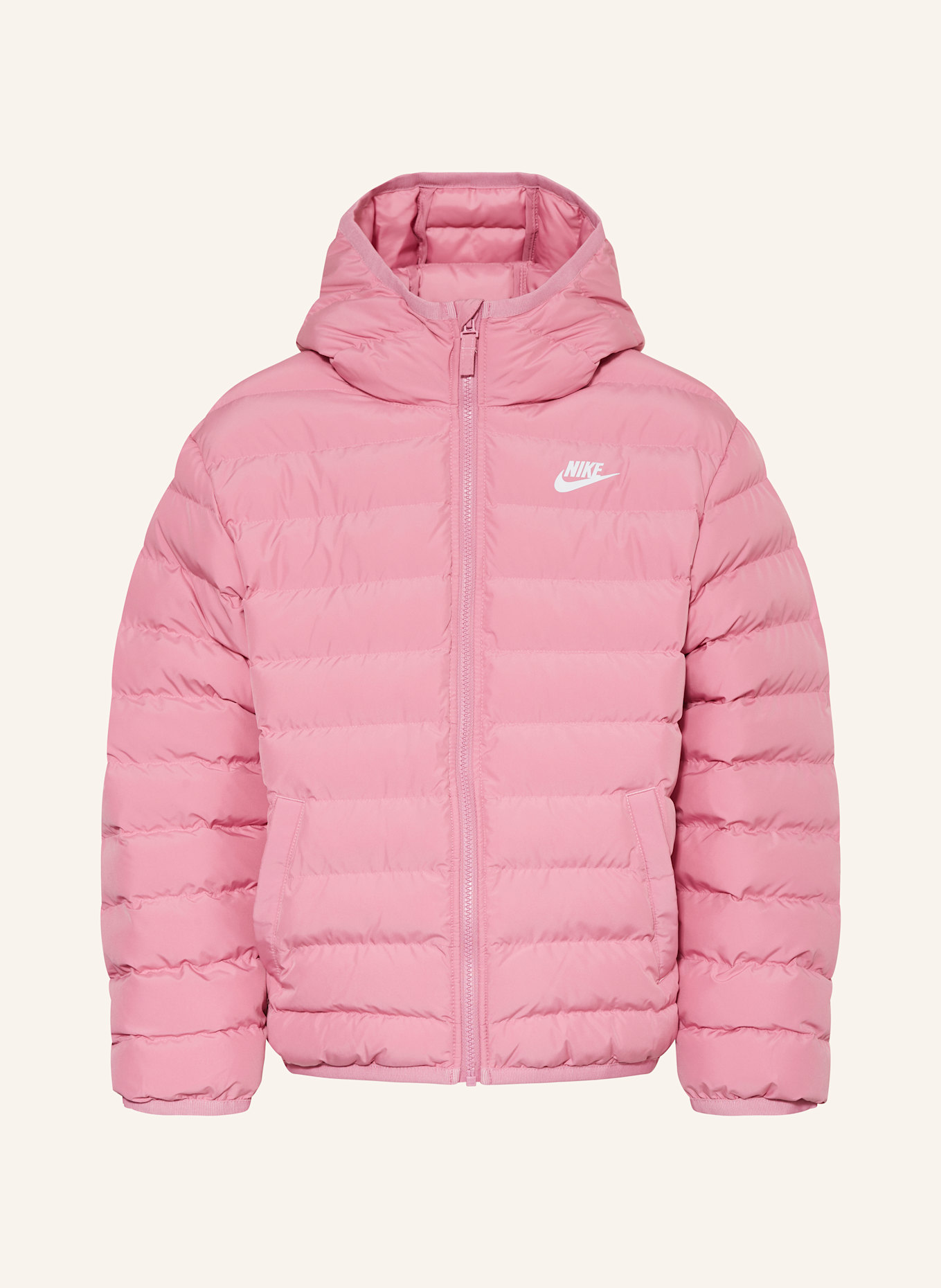

Стеганая куртка Nike, розовый