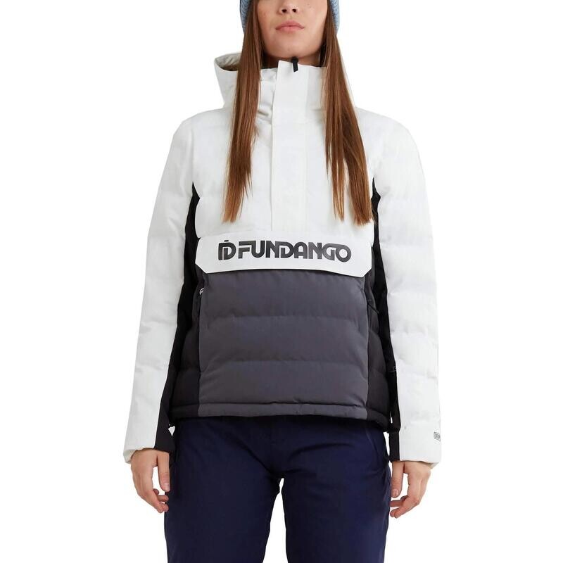 

Лыжная куртка Everett Padded Anorak женская - белая Fundango, цвет schwarz