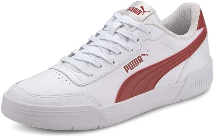 Мужские кроссовки PUMA Caracal на шнуровке повседневные - белые, белый — фото 2